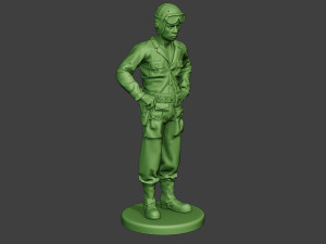 american tank crew unit ww2 stand atc1 3D 打印模型