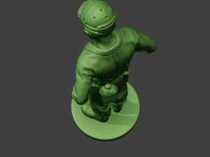 american tank crew unit ww2 stand atc1 3D 打印模型