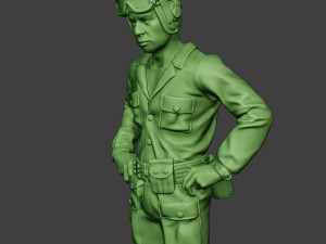 american tank crew unit ww2 stand atc1 3D 打印模型