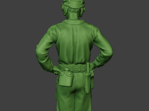 american tank crew unit ww2 stand atc1 3D 打印模型