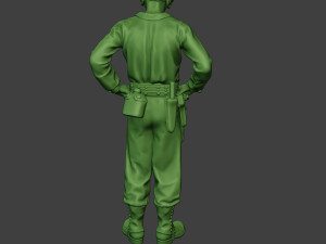 american tank crew unit ww2 stand atc1 3D 打印模型
