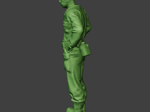 american tank crew unit ww2 stand atc1 3D 打印模型
