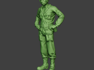 american tank crew unit ww2 stand atc1 3D 打印模型