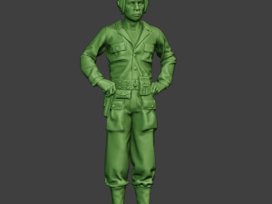 american tank crew unit ww2 stand atc1 3D 打印模型
