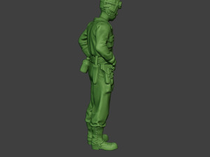 american tank crew unit ww2 stand atc1 3D 打印模型
