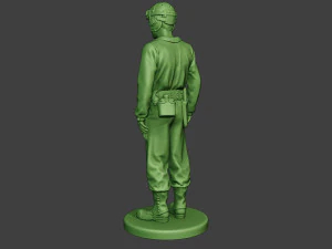 american tank crew unit ww2 stand2 atc1 3D Print Model