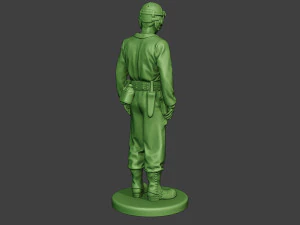 american tank crew unit ww2 stand2 atc1 3D Print Model
