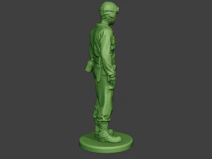 american tank crew unit ww2 stand2 atc1 3D Print Model