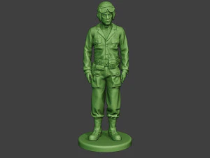 american tank crew unit ww2 stand2 atc1 3D Print Model