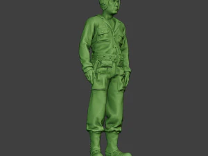 american tank crew unit ww2 stand2 atc1 3D Print Model
