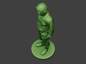 american tank crew unit ww2 stand2 atc1 3D Print Model