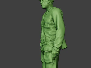 american tank crew unit ww2 stand2 atc1 3D Print Model