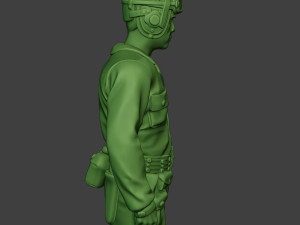 american tank crew unit ww2 stand2 atc1 3D 打印模型