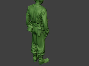 american tank crew unit ww2 stand2 atc1 3D 打印模型