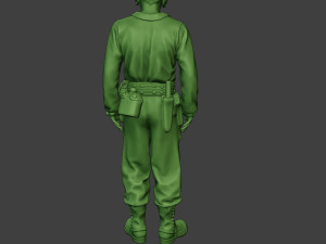 american tank crew unit ww2 stand2 atc1 3D 打印模型
