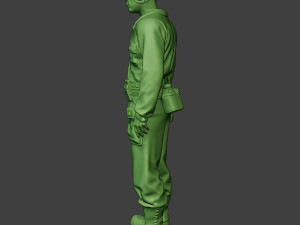 american tank crew unit ww2 stand2 atc1 3D 打印模型