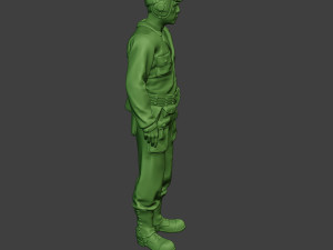 american tank crew unit ww2 stand2 atc1 3D 打印模型