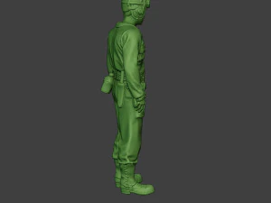 american tank crew unit ww2 stand2 atc1 3D Print Model