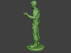 american tank crew unit ww2 talk atc1 Modèles 3D en vedette