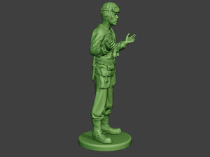 american tank crew unit ww2 talk atc1 3D Print Model