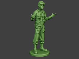 american tank crew unit ww2 talk atc1 Modèles 3D en vedette