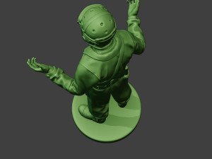 american tank crew unit ww2 talk atc1 Modèles 3D en vedette