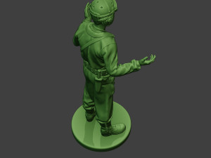 american tank crew unit ww2 talk atc1 Modèles 3D en vedette