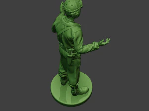 american tank crew unit ww2 talk atc1 3D Print Model