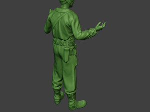 american tank crew unit ww2 talk atc1 Modèles 3D en vedette