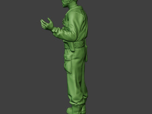 american tank crew unit ww2 talk atc1 Modèles 3D en vedette