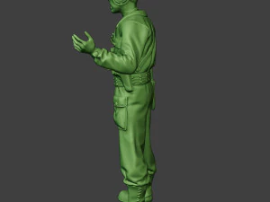 american tank crew unit ww2 talk atc1 3D Print Model