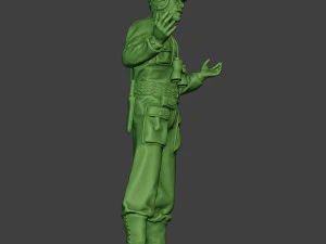 american tank crew unit ww2 talk atc1 3D Print Model