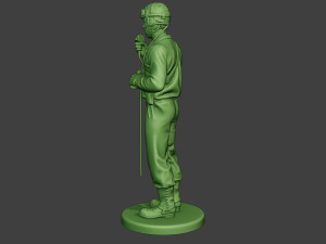 american tank crew unit ww2 talk2 atc1 Modelo de Impressão 3D
