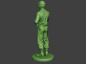 american tank crew unit ww2 talk2 atc1 3D Print Model