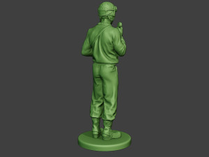american tank crew unit ww2 talk2 atc1 Modelo de Impressão 3D