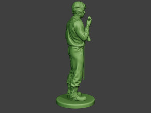american tank crew unit ww2 talk2 atc1 Modelo de Impressão 3D