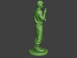 american tank crew unit ww2 talk2 atc1 3D Print Model