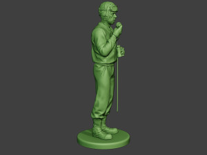 american tank crew unit ww2 talk2 atc1 Modelo de Impressão 3D