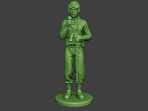 american tank crew unit ww2 talk2 atc1 Modelo de Impressão 3D