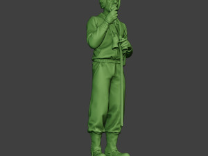 american tank crew unit ww2 talk2 atc1 Modelo de Impressão 3D