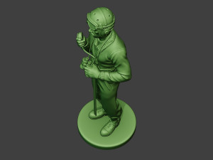american tank crew unit ww2 talk2 atc1 Modelo de Impressão 3D