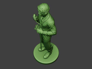 american tank crew unit ww2 talk2 atc1 3D Print Model