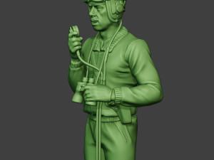 american tank crew unit ww2 talk2 atc1 Modelo de Impressão 3D