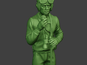 american tank crew unit ww2 talk2 atc1 Modelo de Impressão 3D