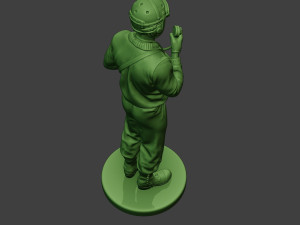 american tank crew unit ww2 talk2 atc1 Modelo de Impressão 3D