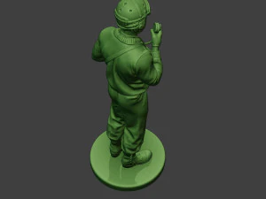 american tank crew unit ww2 talk2 atc1 3D Print Model