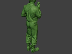 american tank crew unit ww2 talk2 atc1 Modelo de Impressão 3D