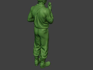 american tank crew unit ww2 talk2 atc1 3D Print Model