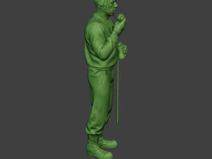 american tank crew unit ww2 talk2 atc1 3D Print Model