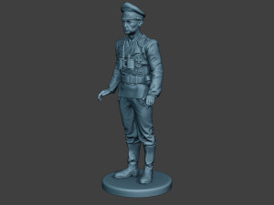 german tank crew ww2 stand gtc1 Modelo de impresión 3D